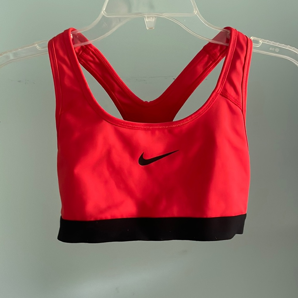 Red Nike Sports Bra